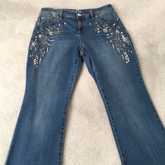 INC Bling Bling Jeans size 6 - Picture 8 of 11